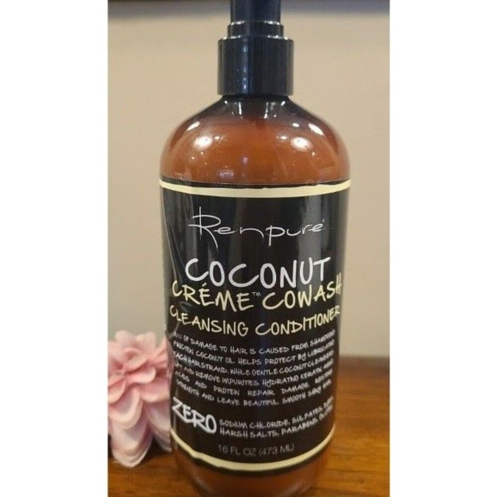 NEW Renpure Coconut Creme COWASH CLEANSING CONDITIONER 16 oz RETIRED